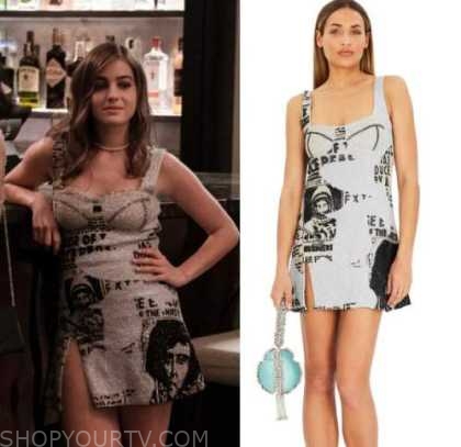 The White Lotus: Season 2 Episode 3/4 Mia's Sequin Printed Dress | Shop ...