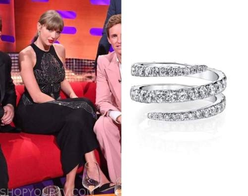 The Graham Norton Show: October 2022 Taylor Swift's Diamond Wrap Ring ...
