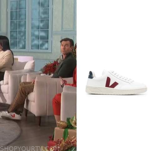 jerry o'connel, the talk, white sneakers