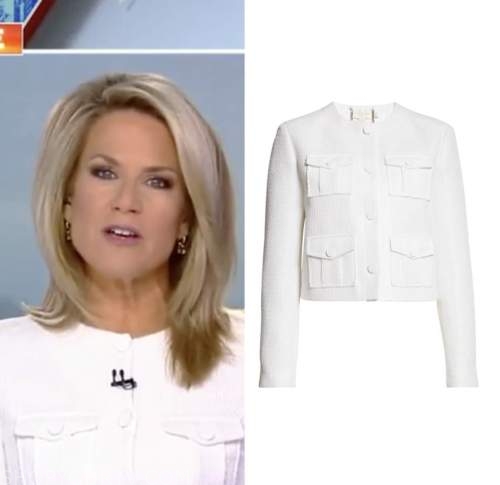 martha maccallum, the story, white jacket