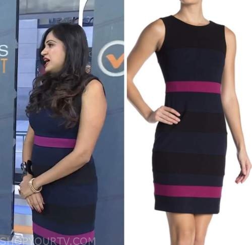 dr. sue varma, colorblock sheath dress, the today show