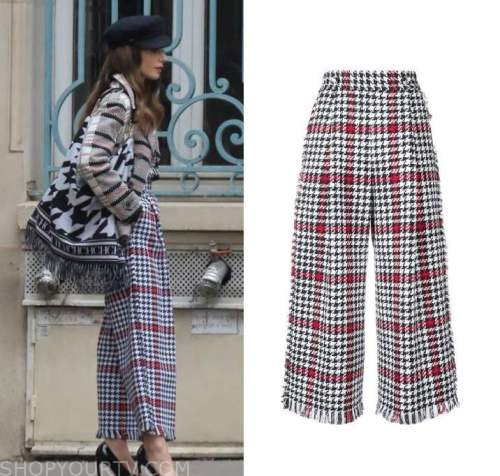 Austin Gray Plaid Houndstooth Pants - Hangrr