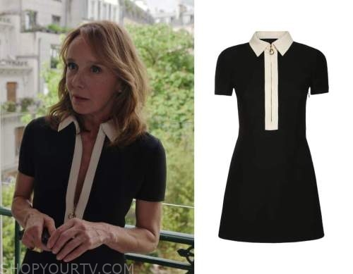 EMILY IN PARIS : Nicolas's ecru polo shirt in S3E05 - Fringues de séries