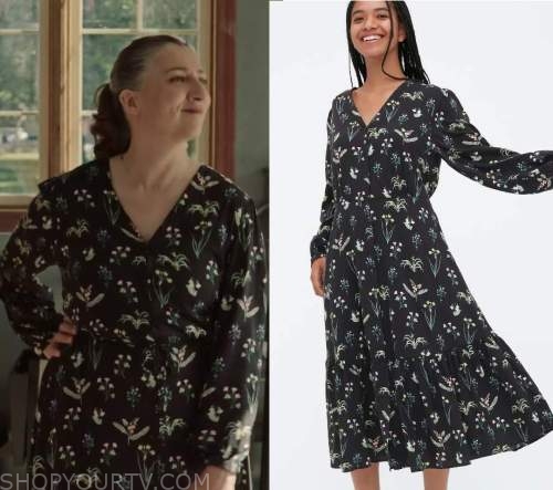 Run The Burbs: Season 2 Episode 1 Floral Printed Dress | Shop Your TV