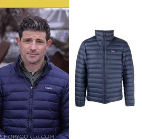matt gutman, good morning america, blue puffer jacket