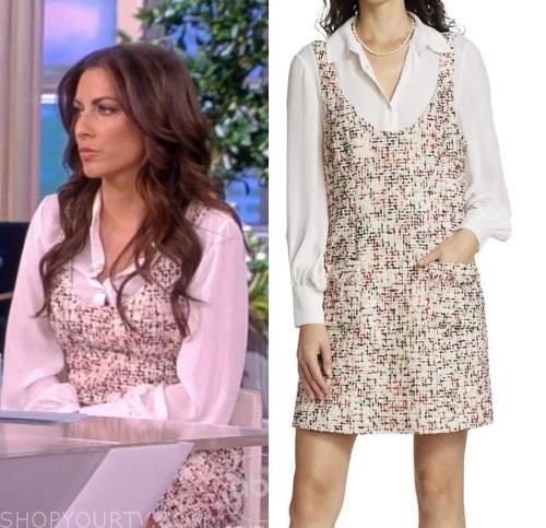 The View: January 2023 Alyssa Farah Griffin's White Shirt and Tweed ...