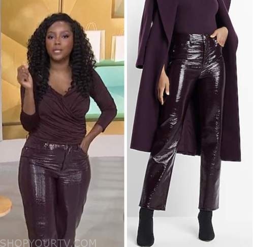 makho ndlovu, sherri, burgundy pants