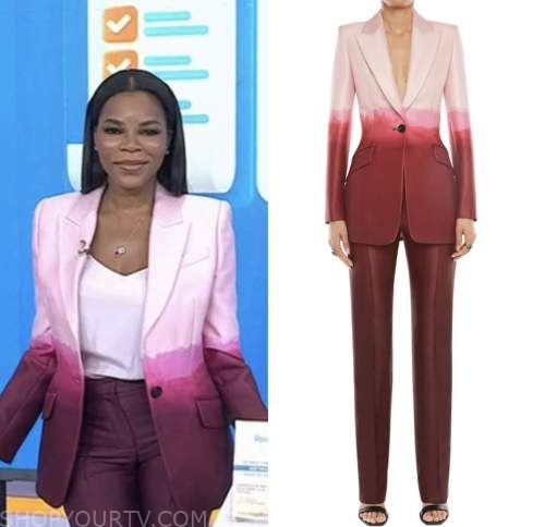 dr. michelle henry, the today show, pink dip dye blazer