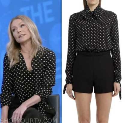 Live with Kelly and Ryan: January 2023 Kelly Ripa's Black and White ...