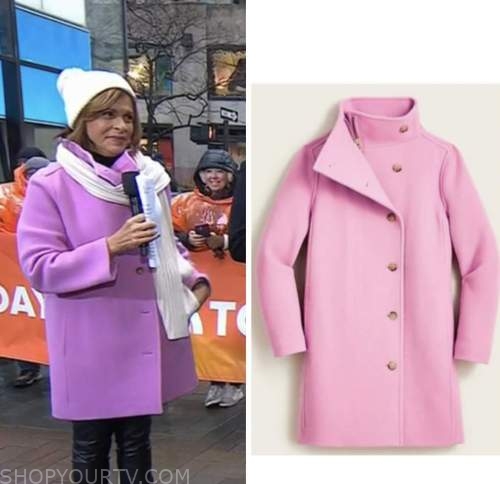 The Today Show: January 2023 Hoda Kotb's Pink Coat | Shop Your TV