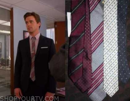 White Collar Matt Bomer as Neal Caffrey Posing in Grey by Wall