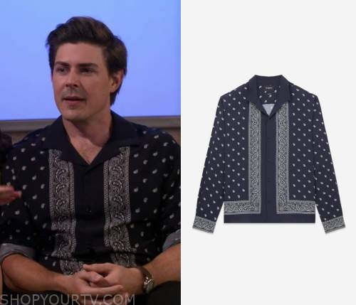 How I Met Your Father: Season 2 Episode 5 Jesse's Paisley Printed Shirt ...