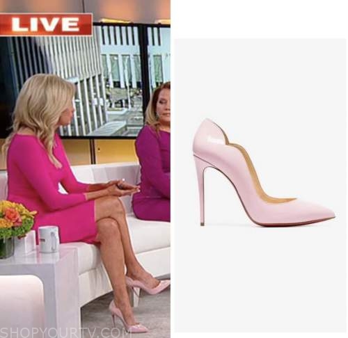 outnumbered, kayleigh mcenany, pink pumps heels