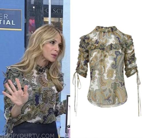 dr. marnie nussbaum, the today show, paisley print top