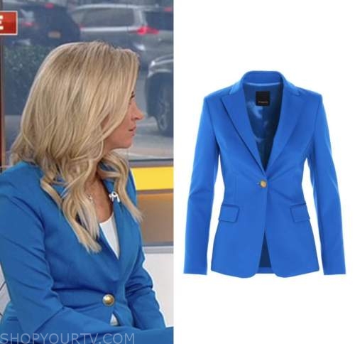 kayleigh mcenany, blue blazer, outnumbered, fox news fashion