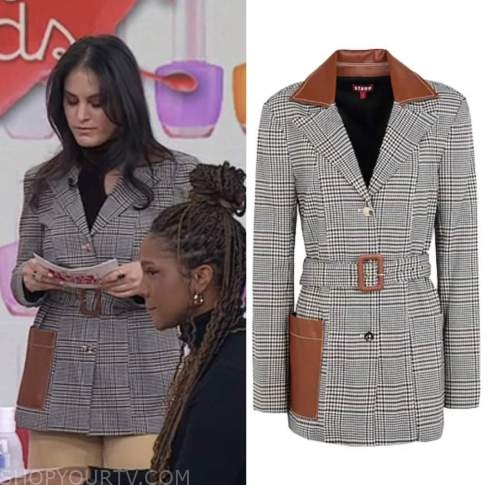 The Today Show: February 2023 Donna Farizan's Plaid Leather Pocket ...