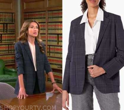 Night Court: Season 1 Episode 5 Olivia's Checkered Blazer | Shop Your TV