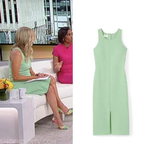 kayleigh mcenany, outnumbered, fox news fashion, mint green dress