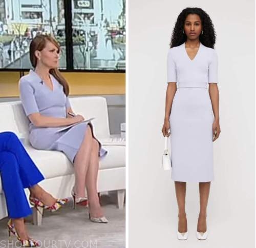 purple knit dress, outnumbered, fox news fashion, dagen mcdowell