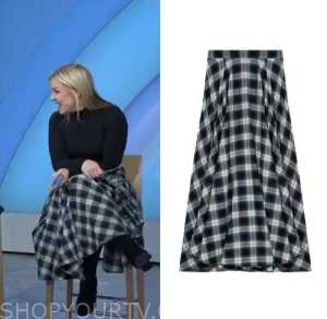 the today show, jennifer jolly, green plaid skirt