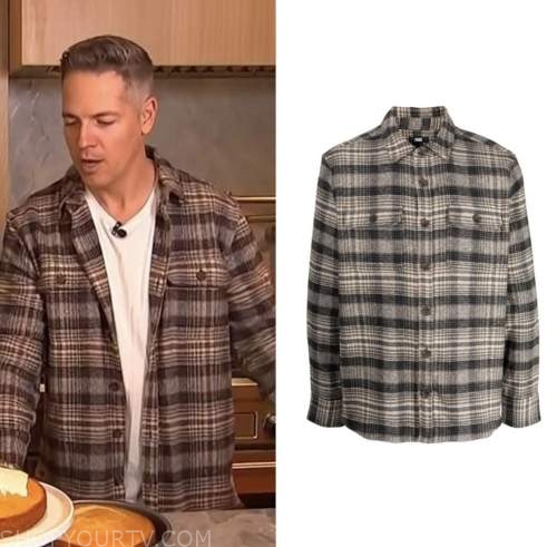 Access Hollywood: March 2023 Jason Kennedy's Plaid Shirt | Shop Your TV