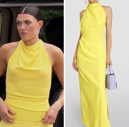 the bachelor, yellow gown, gabi elnicki, finale dress