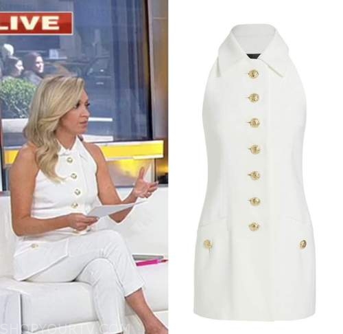 kayleigh mcenany, outnumbered, white vest