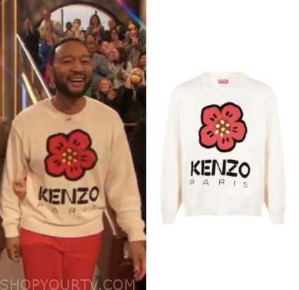 john legend, the today show, ivory floral sweater