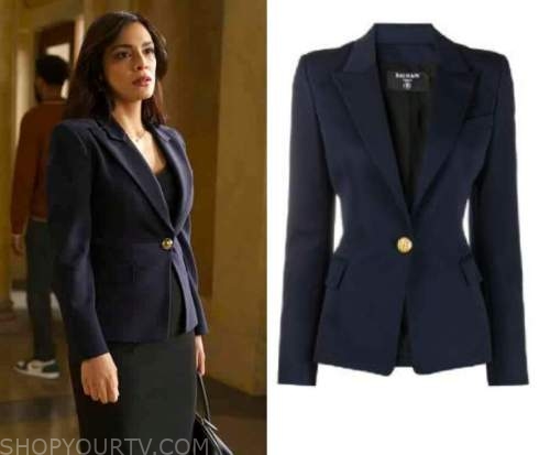 Law and Order: Season 22 Epsiode 16 Samantha's Blazer with Gold Button ...