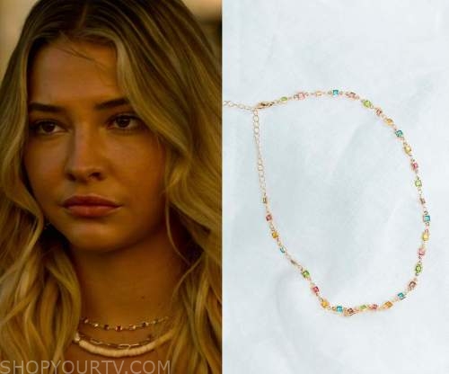 Sarah Cameron's Star Choker Necklace | Exclusive: Outer Banks Costume  Designer Shares Never-Before-Seen Fitting Photos, and OMG | POPSUGAR  Fashion UK Photo 4