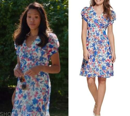 Workin' Moms: Season 7 Episode 9 Jenny's Floral Mini Dress