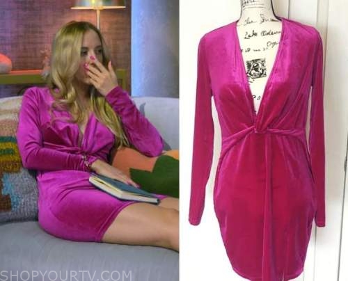 Love is Blind: Season 4 Episode 1 Chelsea's Velvet Dress | Shop Your TV