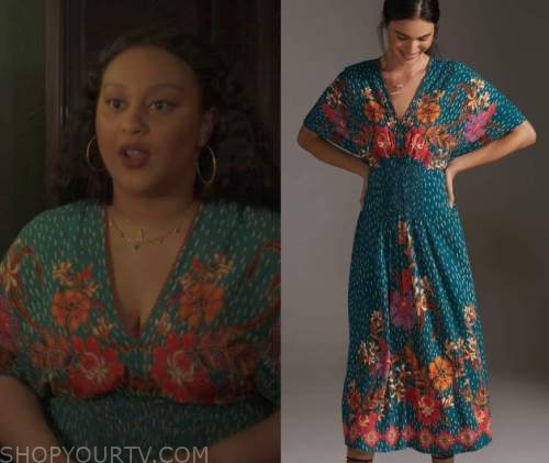 The Watchful Eye: Season 1 Episode 6 Ginny's Turquoise Dress | Shop Your TV