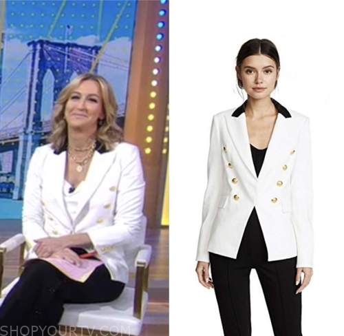 Good Morning America: April 2023 Lara Spencer's Black and White Double ...