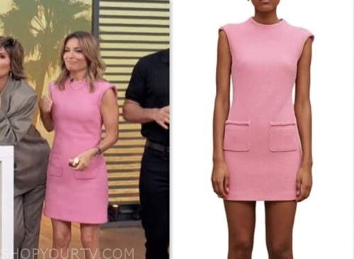 Access Daily: April 2023 Kit Hoover's Pink Mini Dress | Shop Your TV