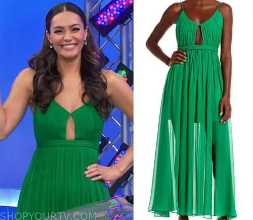 The Price is Right: April 2023 Alexis' Green Cut Out Midi Dress | Shop ...