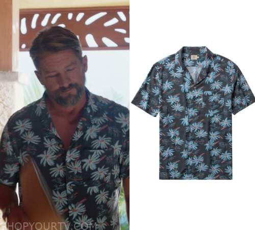 Magnum PI: Season 5 Episode 8 Rick's Floral Shirt | Shop Your TV