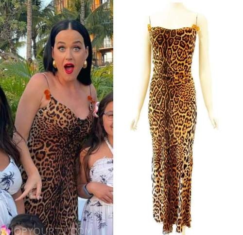 American Idol: Season 21 Katy Perry’s Leopard Print Dress | Shop Your TV