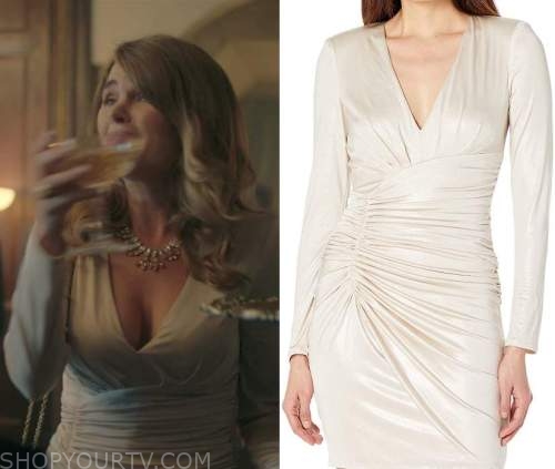 Gotham Knights: Season 1 Episode 5 Crystal's Ruched Mini Dress | Shop ...