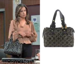 General Hospital: April 2023 Blaze's Black LV Bag | Shop Your TV