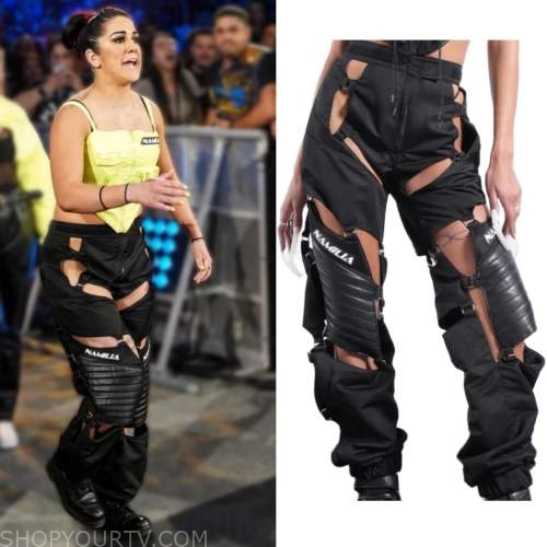 Candice cut out cargo sales pants