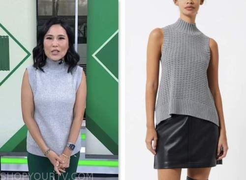 the today show, vicky nguyen, grey turtleneck top
