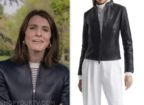 The Today Show: May 2023 Molly Hunter's Black Leather Jacket | Shop Your TV