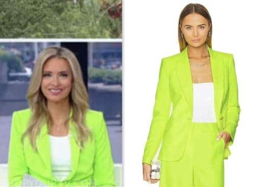 lime green blazer, outnumbered, kayleigh mcenany