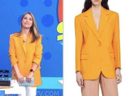 Good Morning America: May 2023 Lori Bergamotto's Orange Blazer | Shop ...