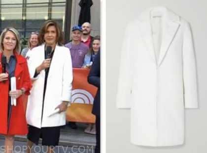 white coat, the today show, hoda kotb