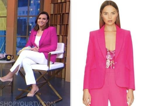 Good Morning America: May 2023 Mary Bruce's Pink Blazer | Shop Your TV