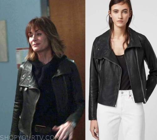 Fire country: Season 1 Episode 20 Sharon's Leather Jacket | Shop Your TV