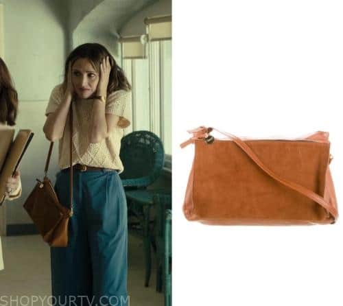 Clare V Gosee Clutch worn by Sylvia (Rose Byrne) as seen in Platonic  (S01E02)