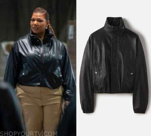 The Equalizer: Season 3 Episode 17 Robyn's Black Leather Jacket | Shop ...